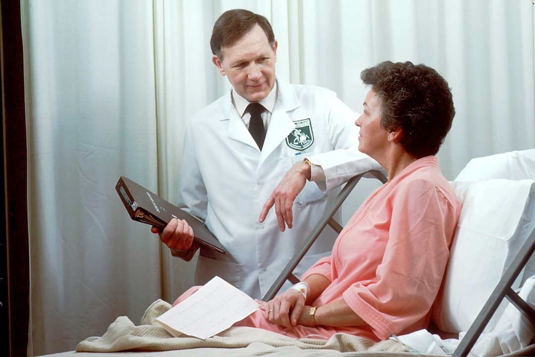 doctor consulting patient